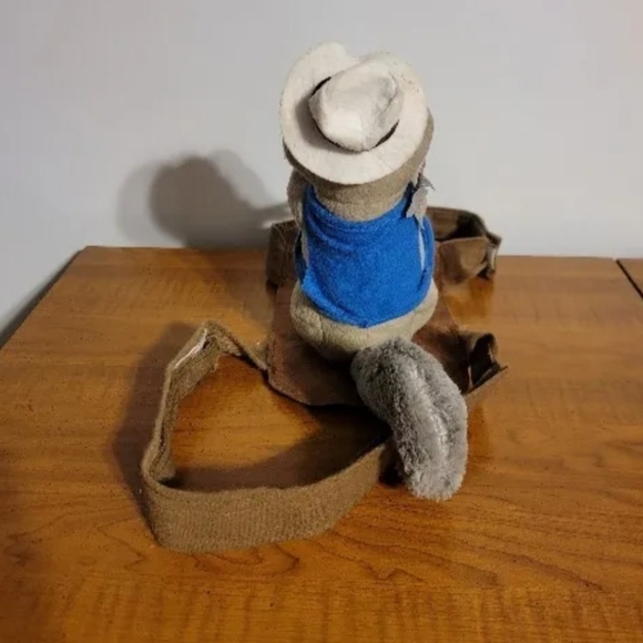 Sheriff Squirrel Rider Dog Or Cat Costume. Adjustable Straps. - Picture 3 of 5